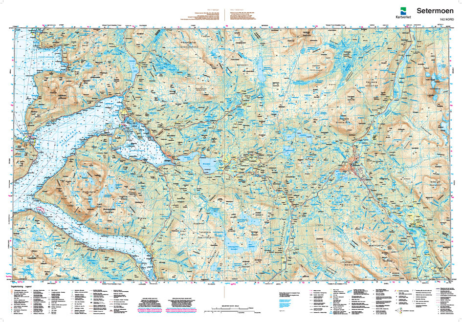 kart setermoen 162n Setermoen Nord Nautisk Fritid kart setermoen